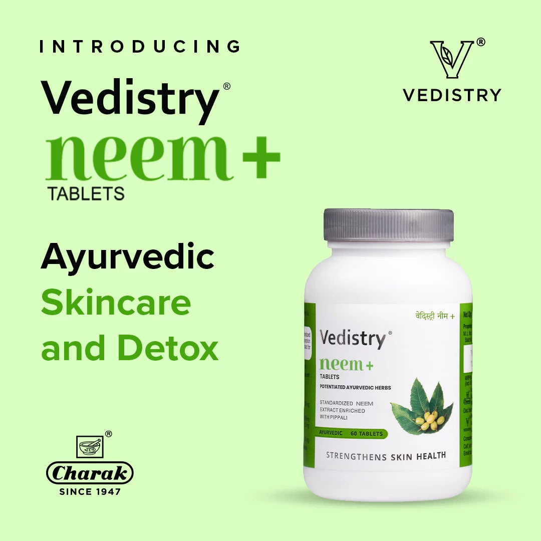 Vedistry Neem+ Tablets - Totally Indian