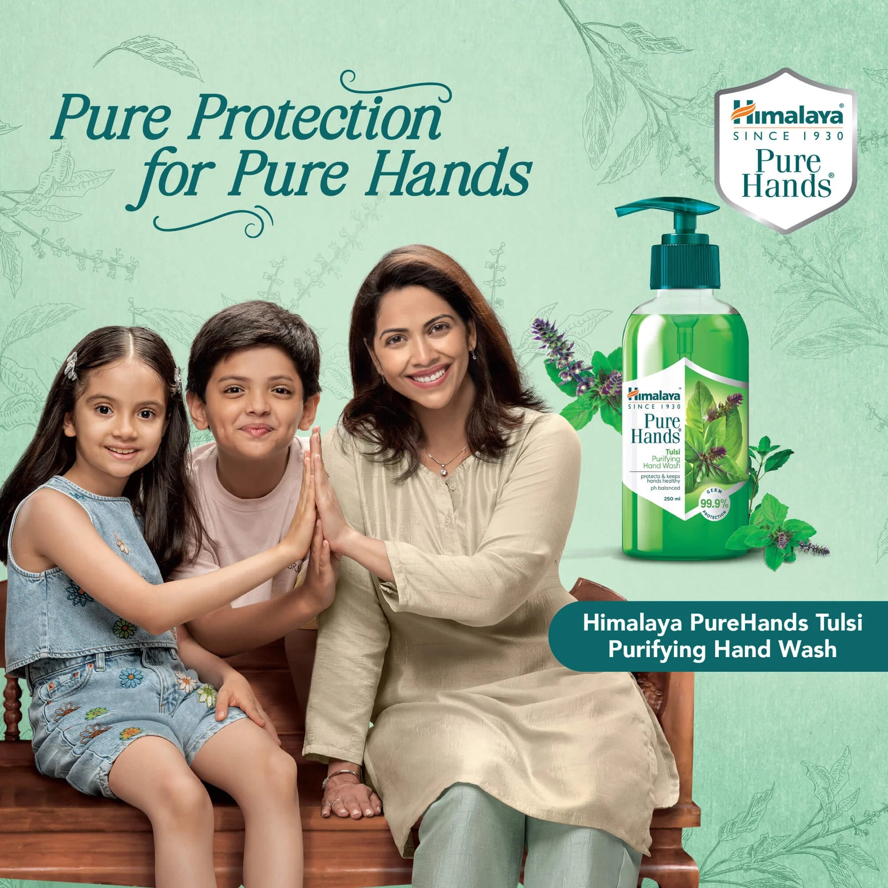 Himalaya Pure Hands Tulsi Purifying Hand Wash - Totally Indian