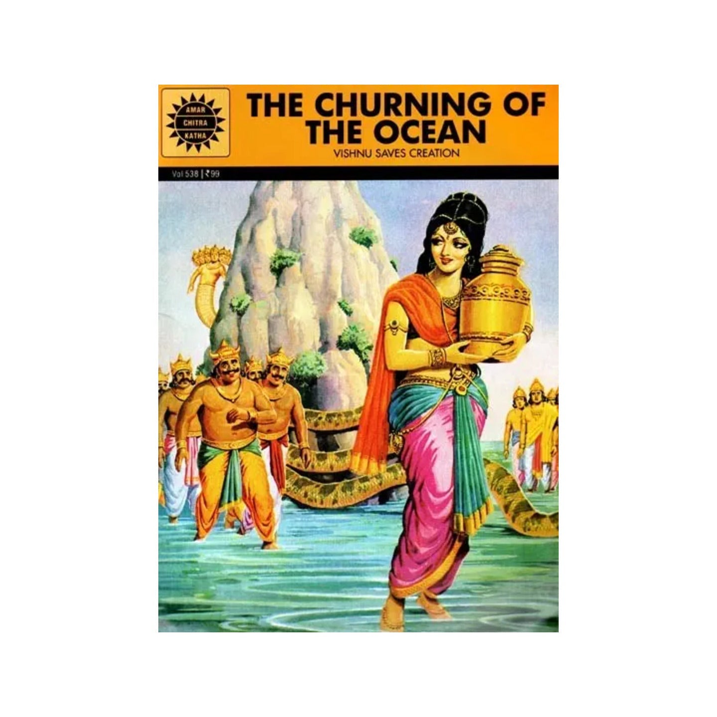 The Churning Of The Ocean - Totally Indian