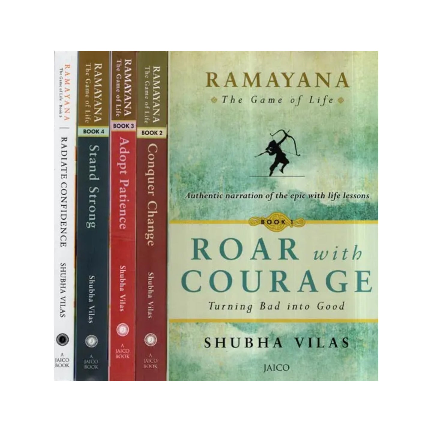 Ramayana- The Game Of Life (An Epic With Life Lessons In A Set Of 5 Books) - Totally Indian