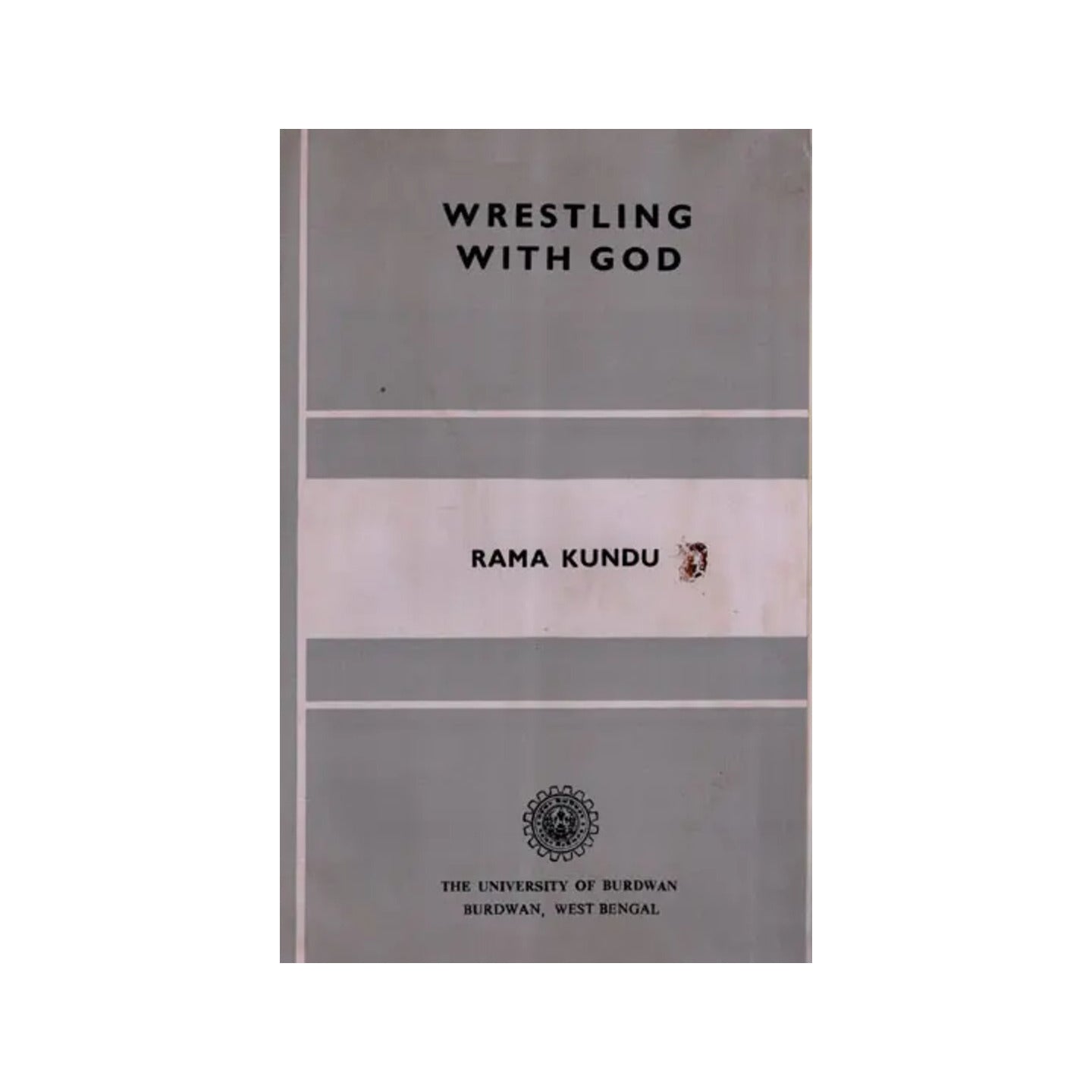 Wrestling With God : Studies In English Devotional Poetry (An Old And Rare Book) - Totally Indian