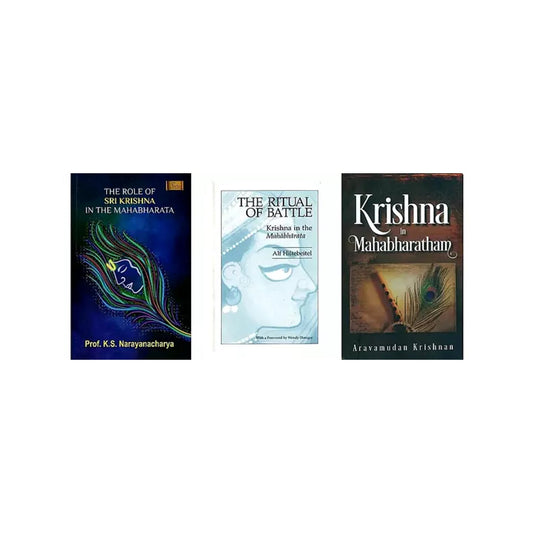 Krishna In The Mahabharata (Set Of 3 Books) - Totally Indian