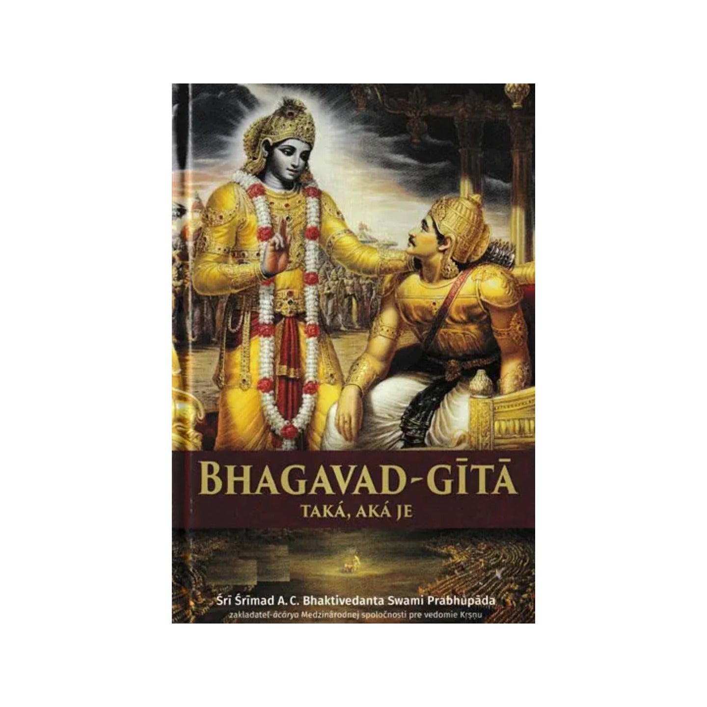 Bhagavad Gita As It Is (In Slovak Language) - Totally Indian