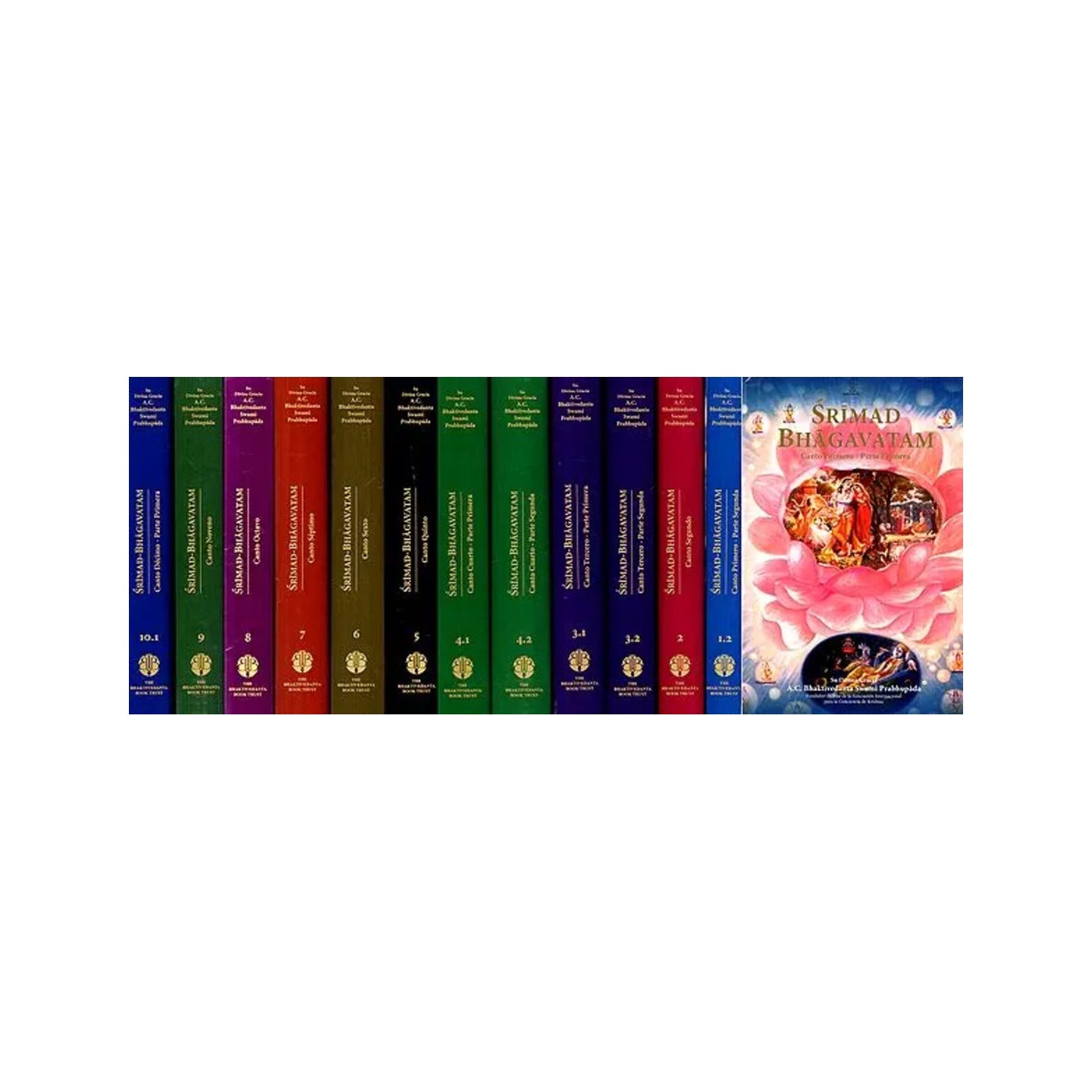 Srimad Bhagavatam In Spanish (13 Books In 10 Volumes) - Totally Indian