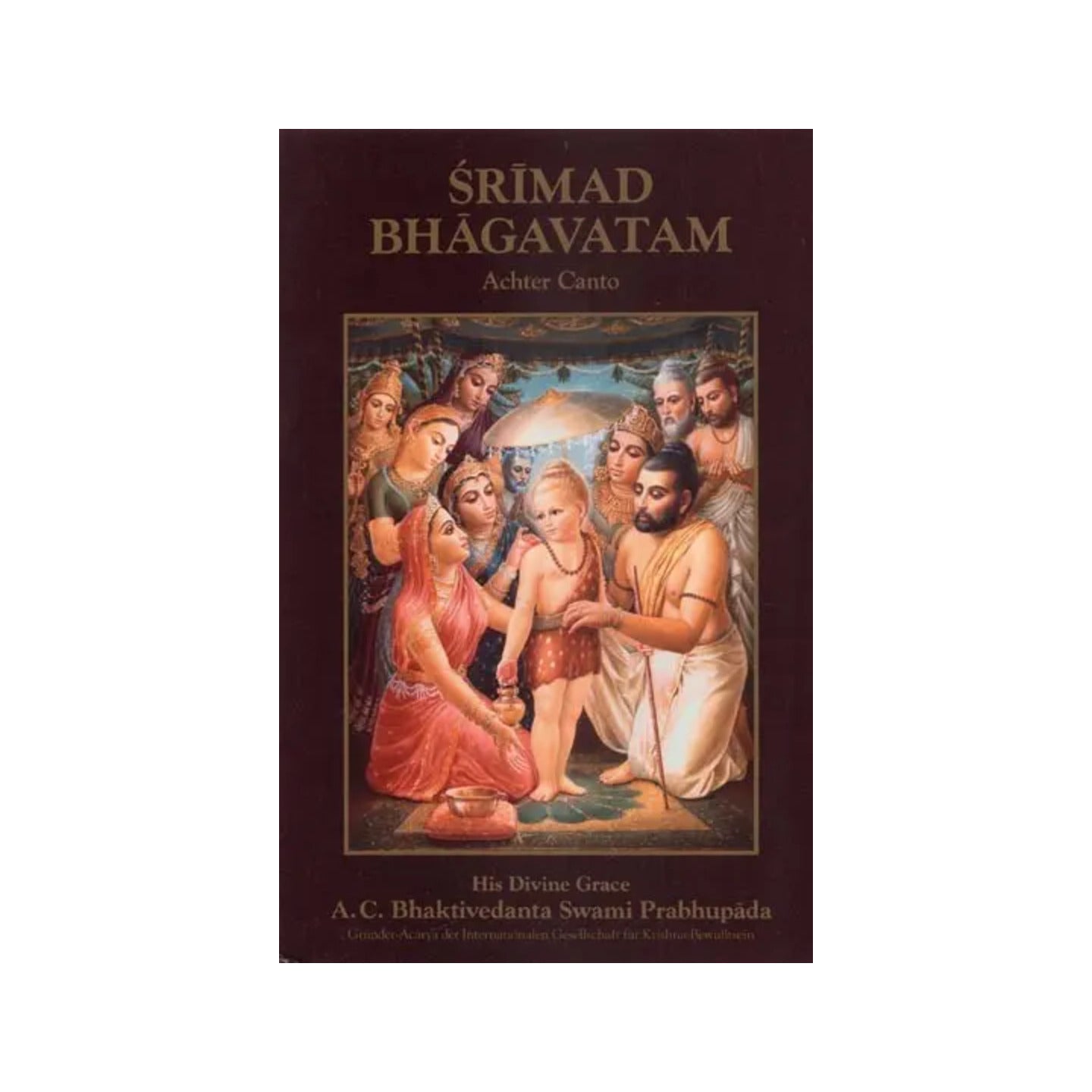 Srimad Bhagavatam- Eight Canto (German) - Totally Indian