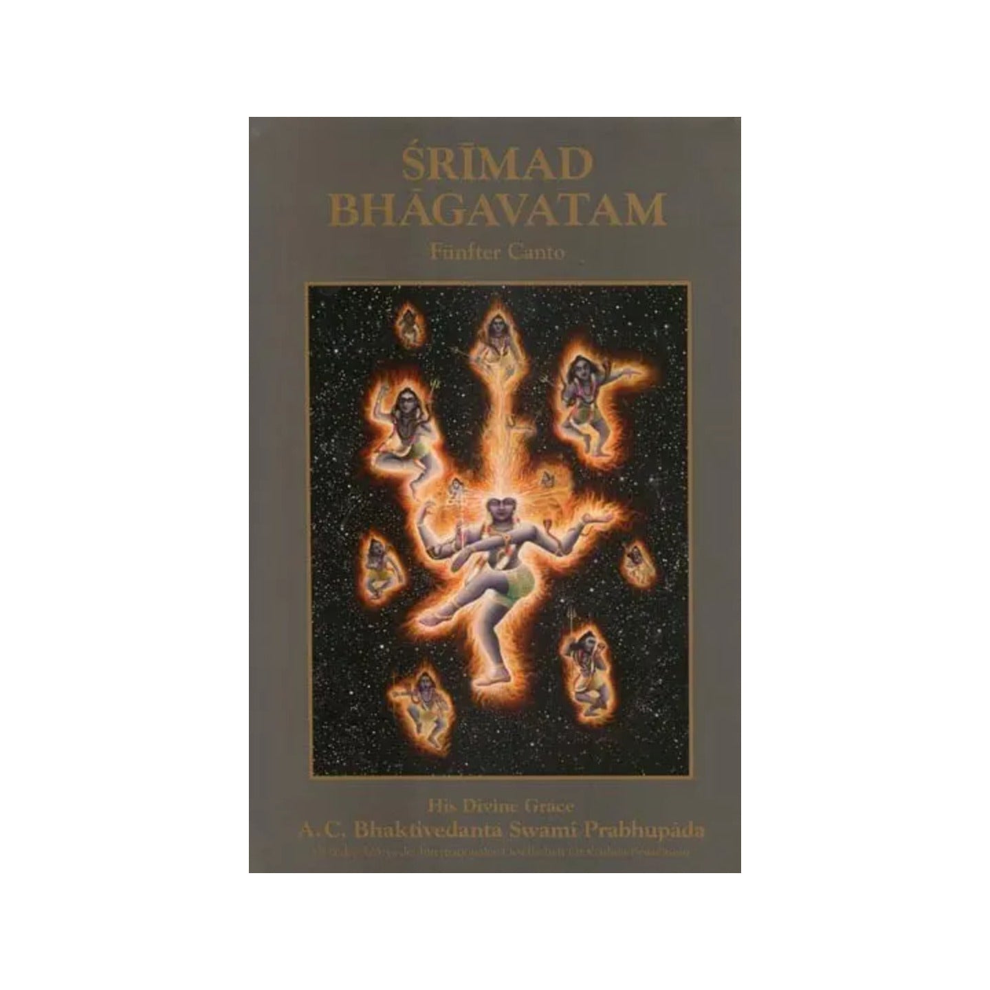 Srimad Bhagavatam- Five Canto (German) - Totally Indian