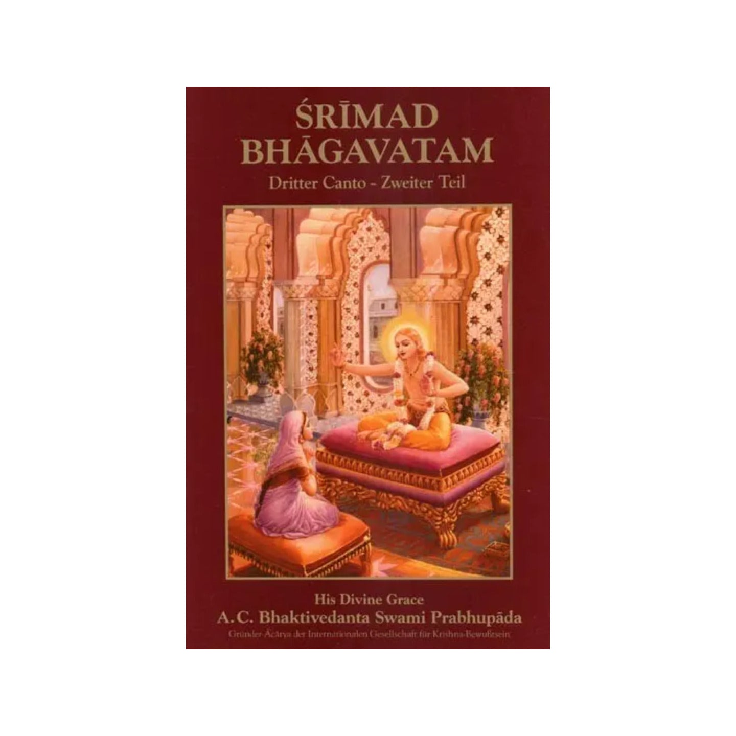 Srimad Bhagavatam- Three Canto Part-2 (German) - Totally Indian