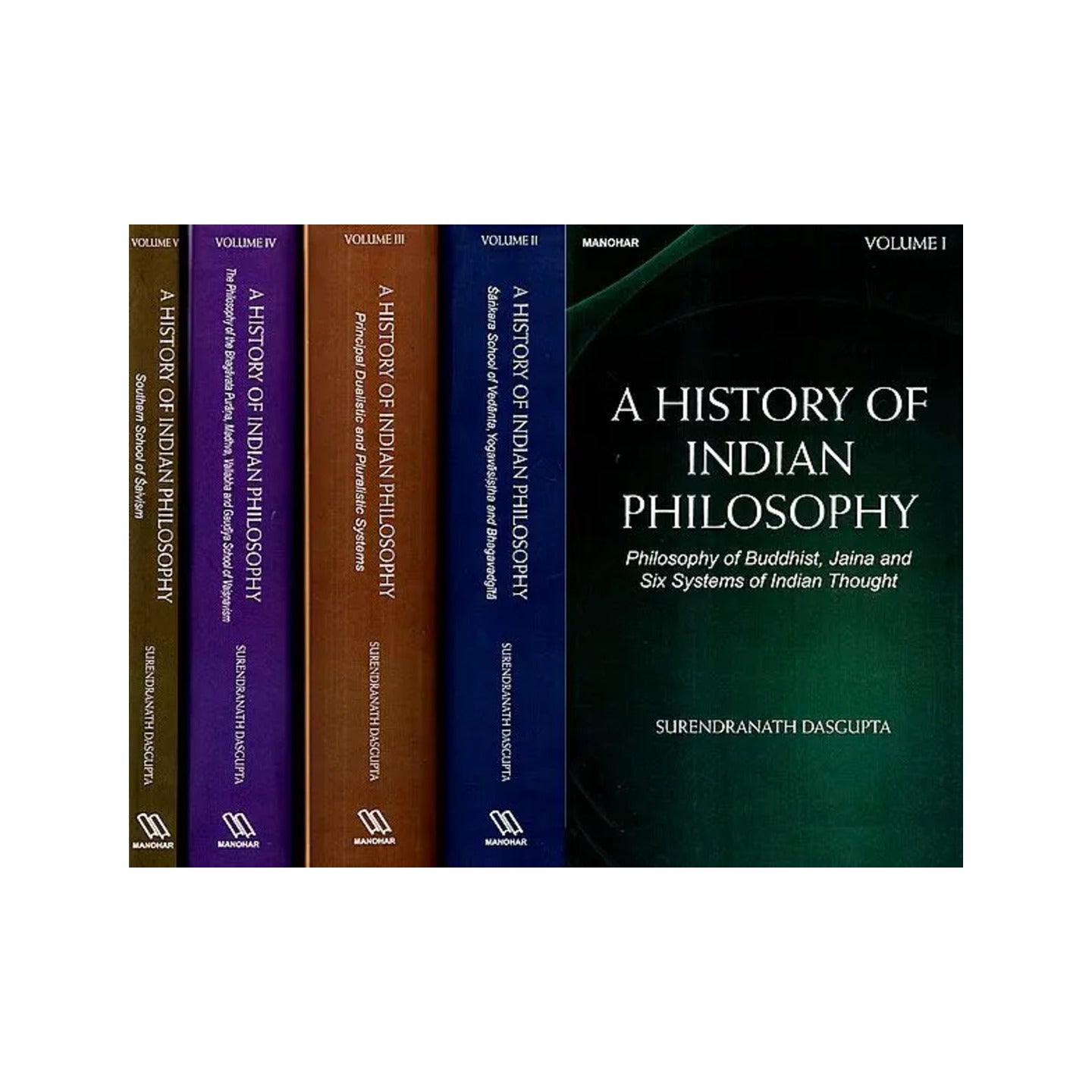 A History Of Indian Philosophy - (Set Of 5 Volumes) - Totally Indian