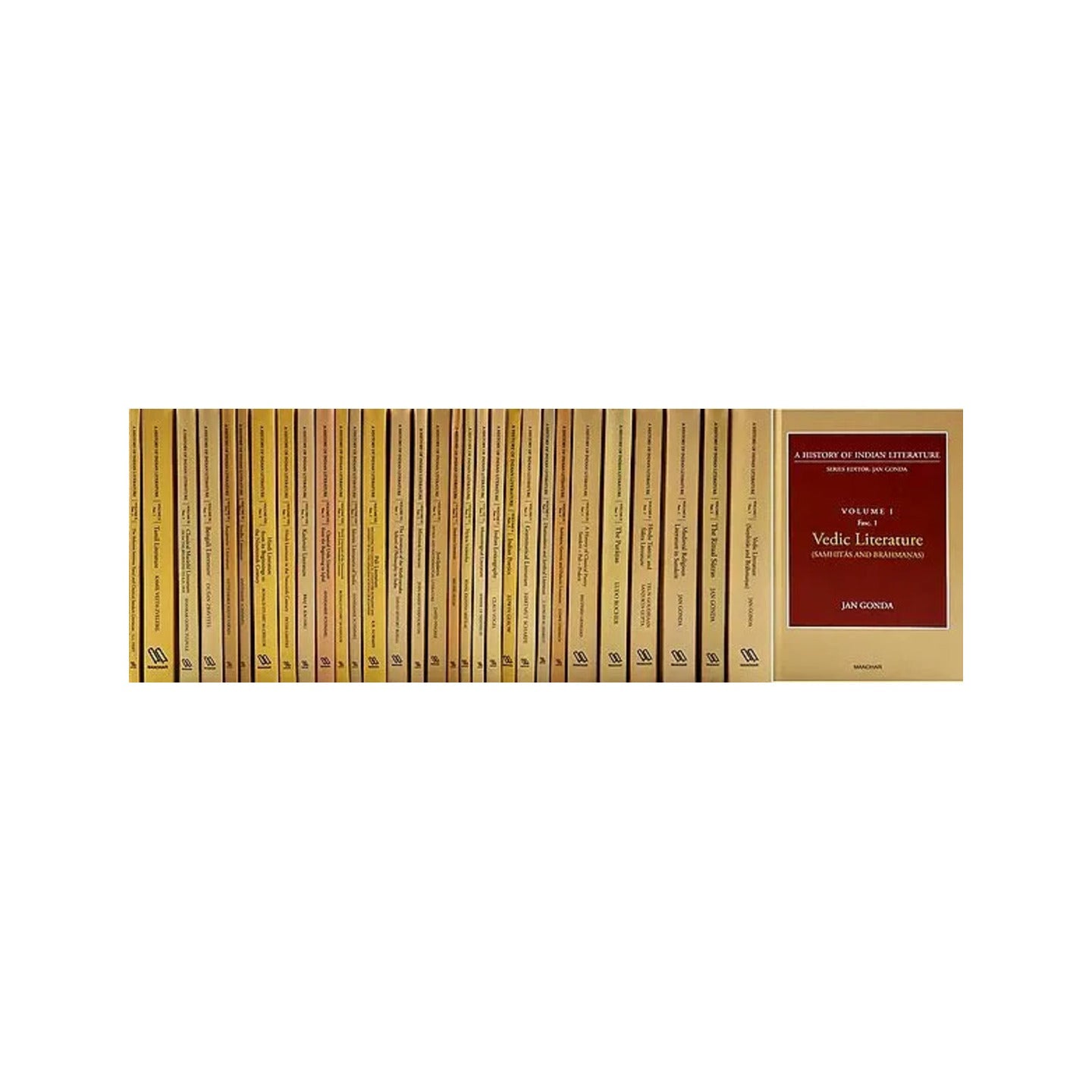 A History Of Indian Literature (Set Of 30 Volumes) - Totally Indian