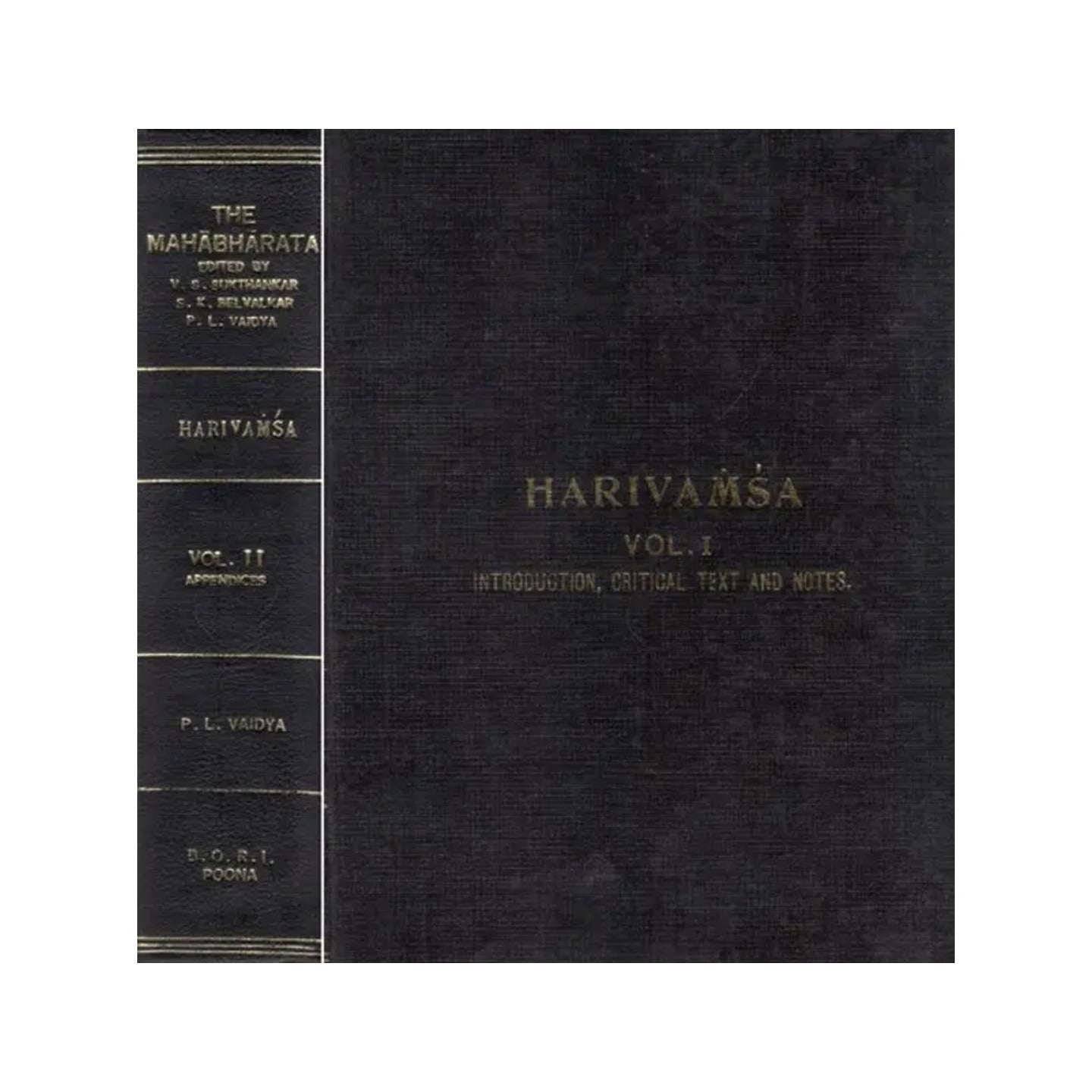 The Harivamsa- Critical Edition With Introduction And Notes- Being The Khila Or Supplement To The Mahabharata (An Old And Rare Book In Set Of 2 Volumes) - Totally Indian