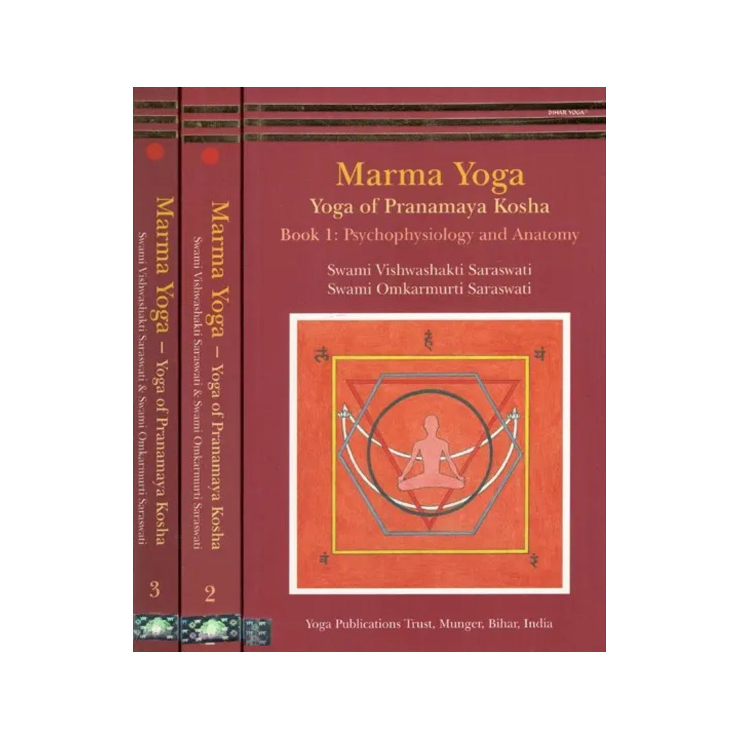 Marma Yoga- Yoga Of Pranamaya Kosha (Set Of 3 Volumes) - Totally Indian