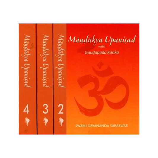 Mandukya Upanisad With Gaudapada Karika And Sankara Bhasya (Set Of 4 Volumes) - Totally Indian