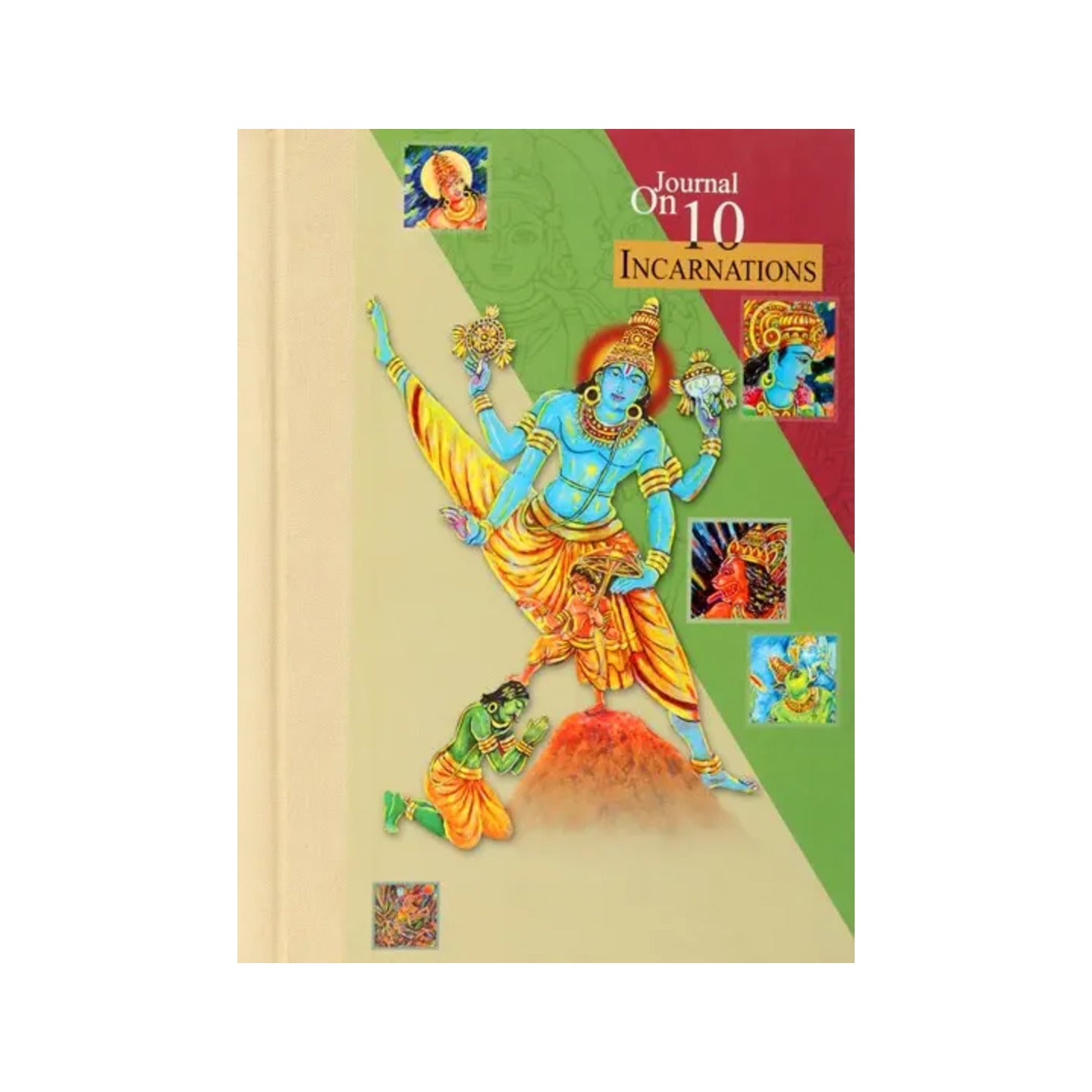 Ten Incarnations Journal Notebook - Totally Indian