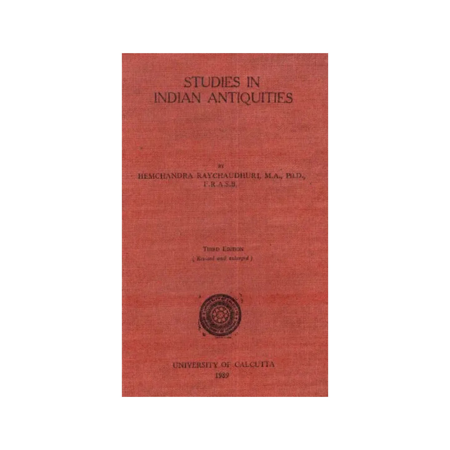 Studies In Indian Antiquities (An Old And Rare Book) - Totally Indian