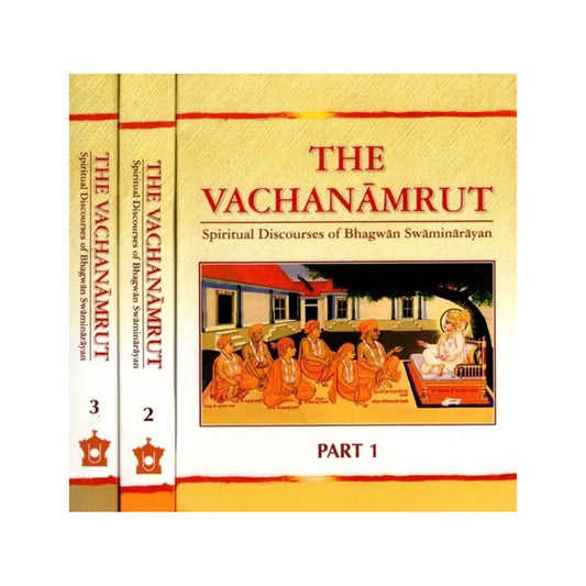 The Vachanamrut: Spiritual Discourses Of Bhagwan Swaminarayan (Set Of 3 Volumes) - Totally Indian