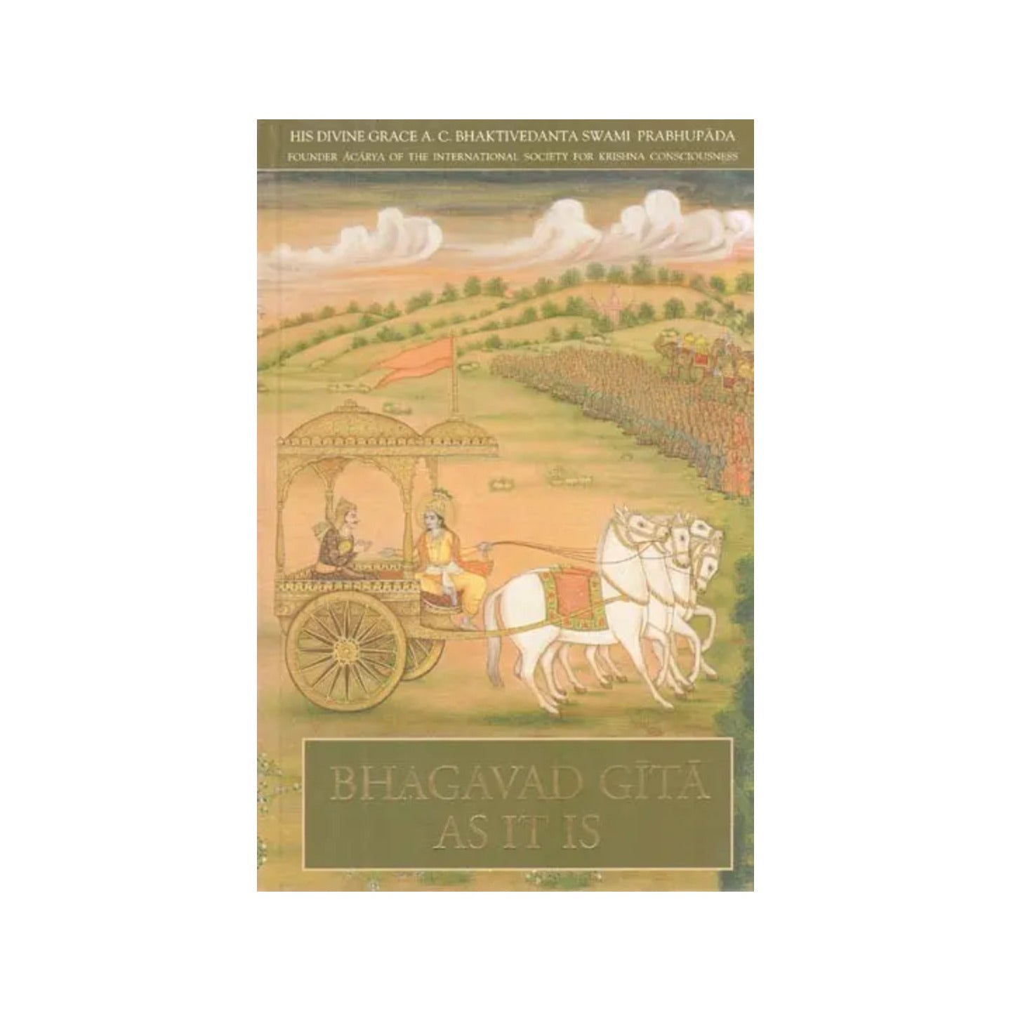 Bhagavad-gita: As It Is (With The Original Sanskrit Text, Roman Transliteration, English Equivalents, Translation And Elaborate Purports) - Totally Indian