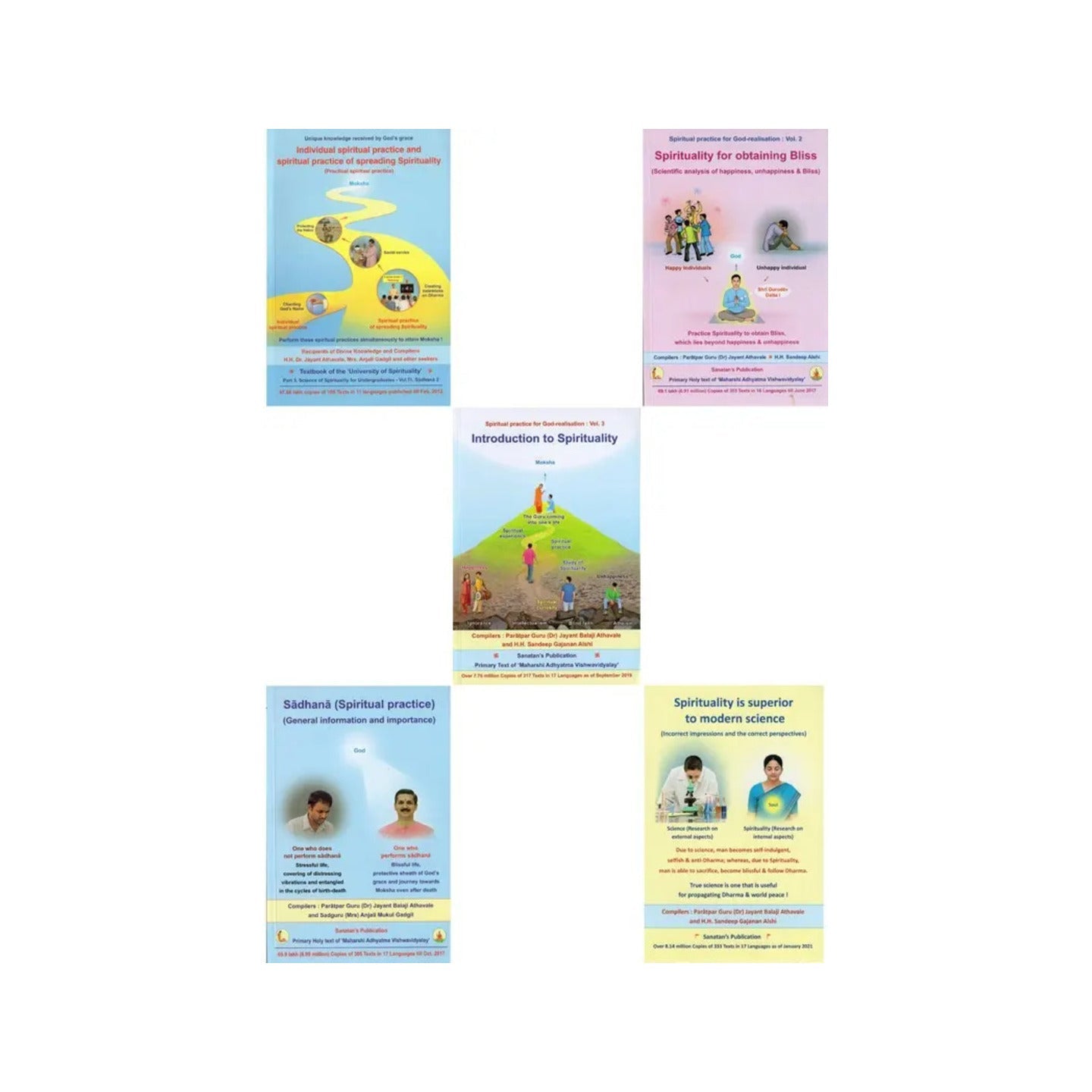 Spiritual Practice (Set Of 5 Books) - Totally Indian