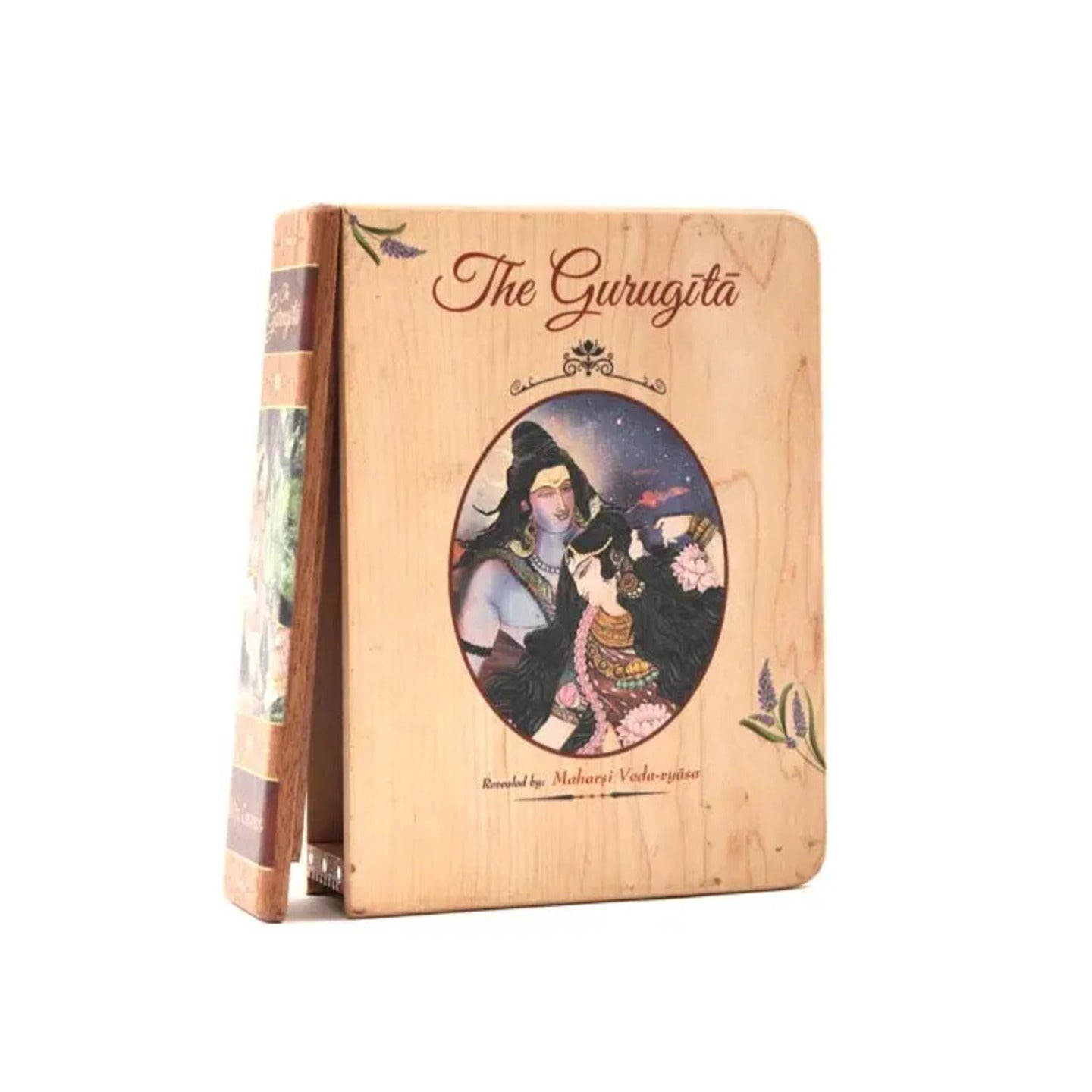 Gift Pack Of The Gurugita: Glories Of Guru (With Wooden Box) - Totally Indian