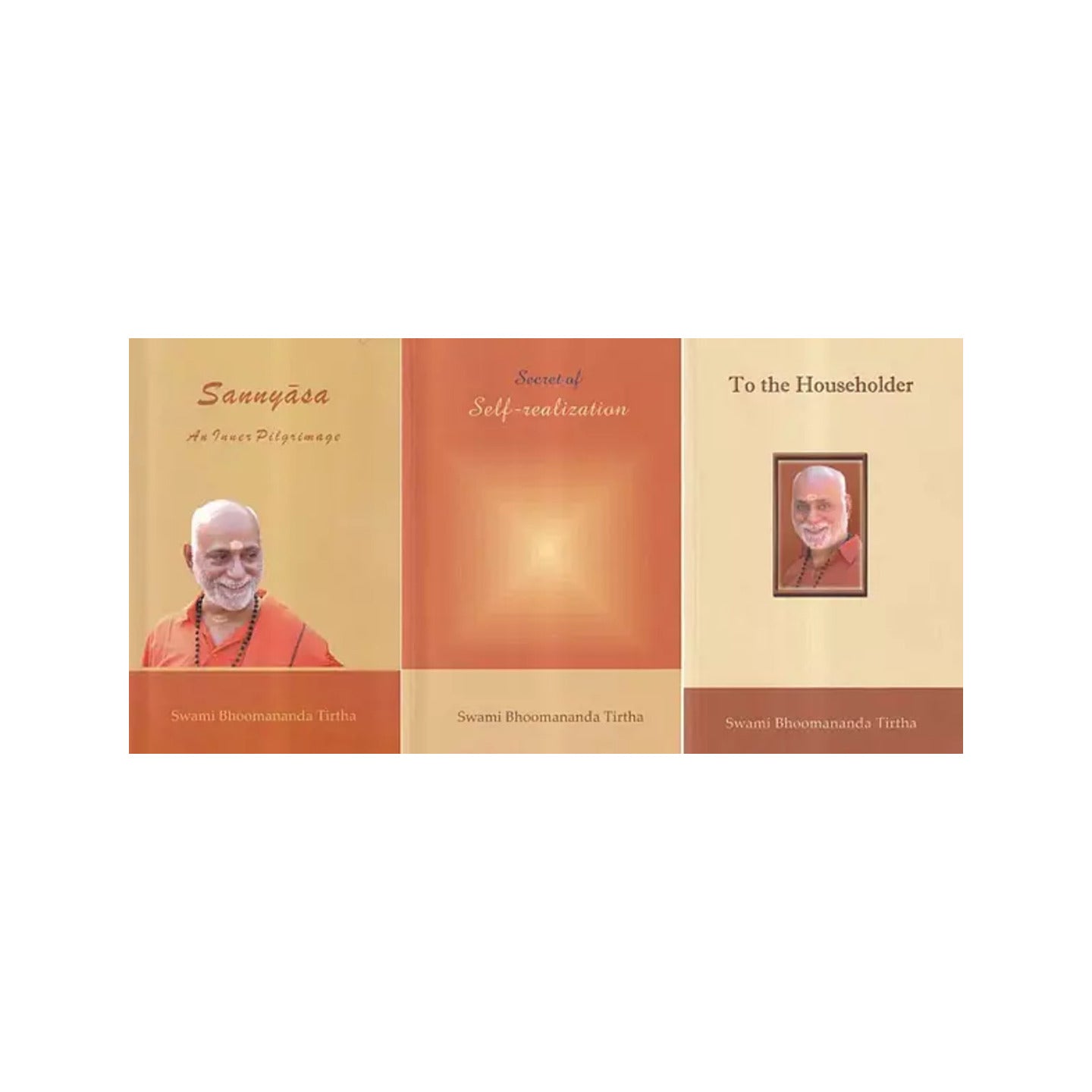 Three Books On Life Journey Of Swami Bhoomananda Tirtha (Set Of 3 Books) - Totally Indian