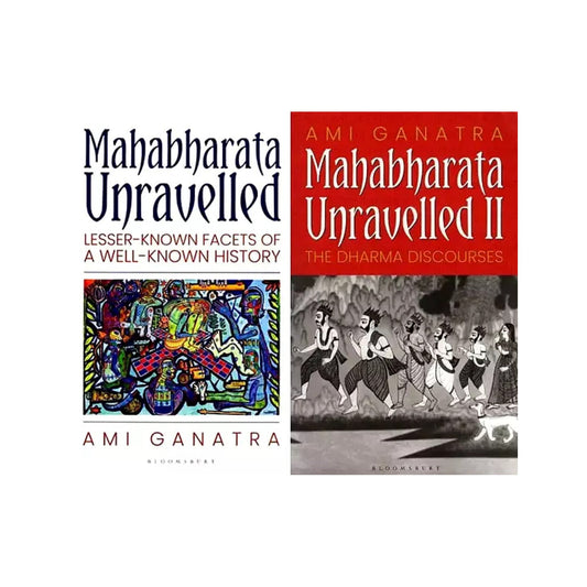 Mahabharata Unravelled: Lesser-known Facets Of A Well-known History And The Dharma Discourses (Set Of 2 Books) - Totally Indian