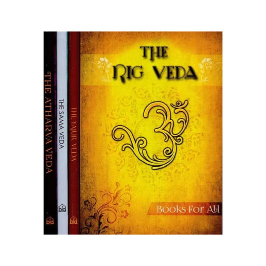 Great Epics Of India: Veda- The Rig Veda, The Yajur Veda, The Sama Veda And The Atharva Veda (Set Of 4 Volumes) - Totally Indian