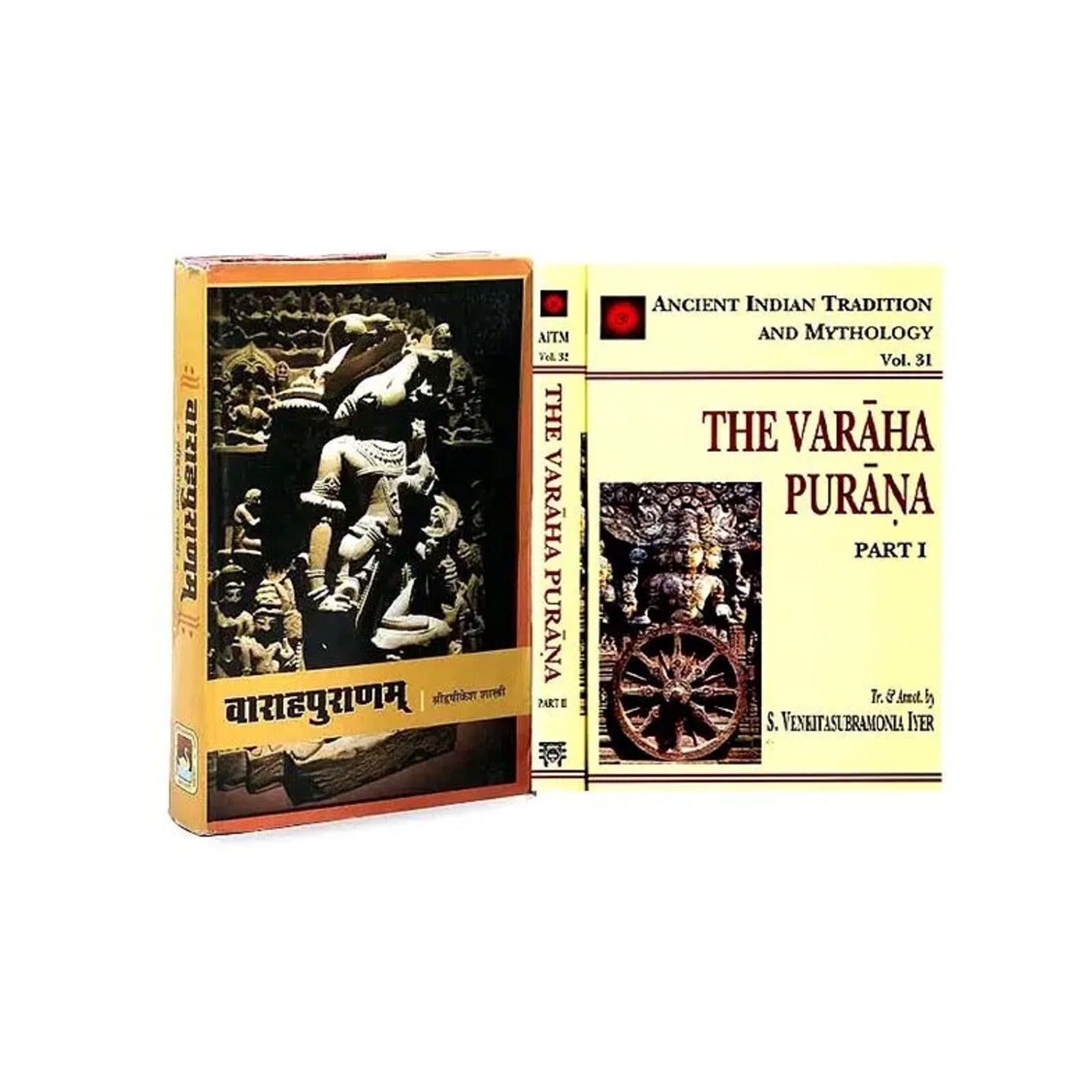 The Varaha Purana (Set Of 3 Books In English And Sanskrit) - Totally Indian