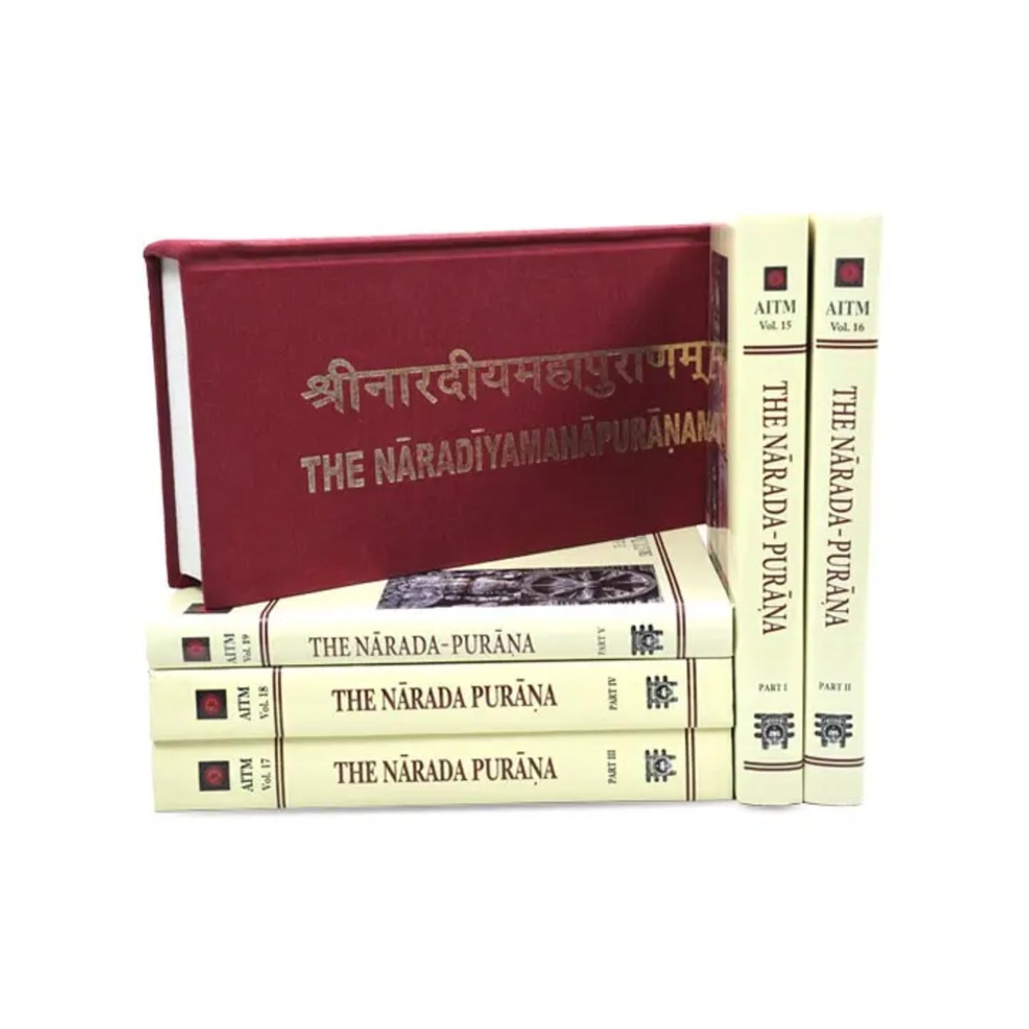 Narada Purana (Set Of 6 Books In English And Sanskrit) - Totally Indian