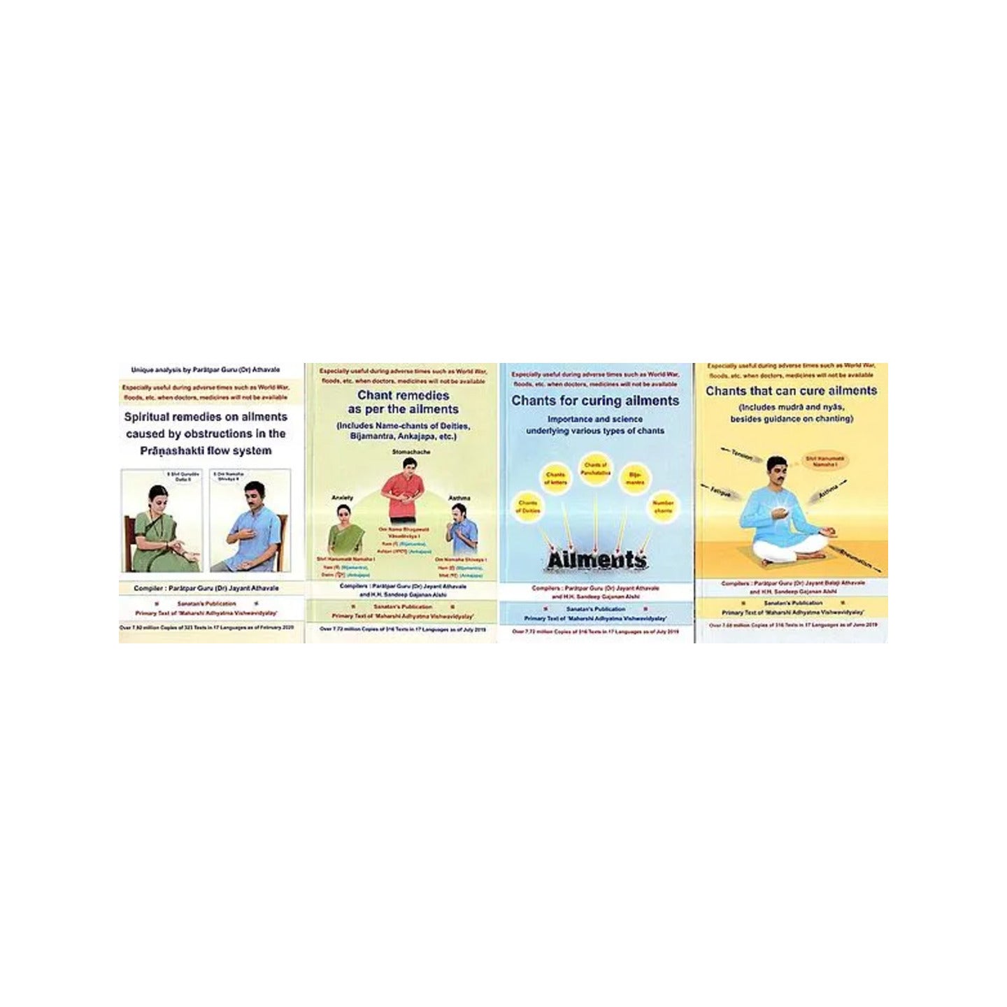 Spiritual Remedies (Set Of 4 Books) - Totally Indian