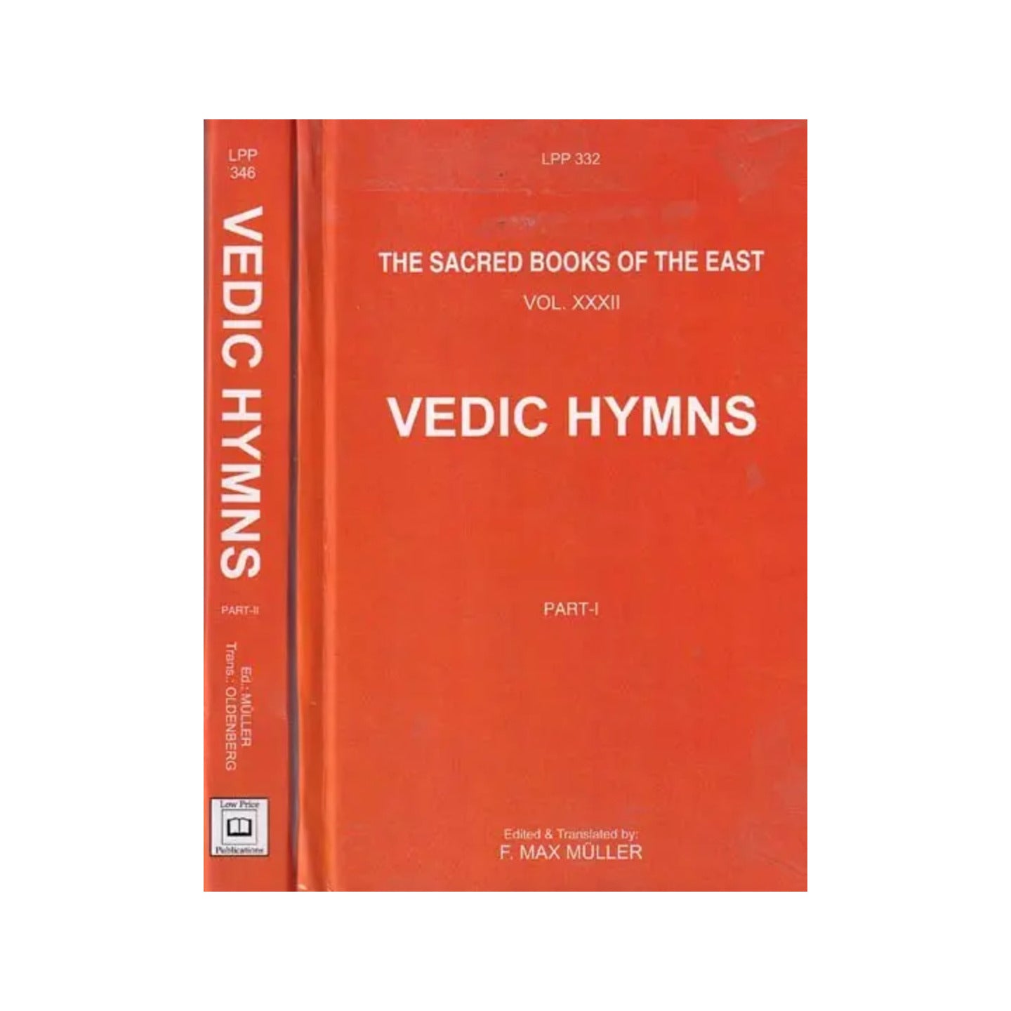 Vedic Hymns (Sacred Books Of The East) Set Of 2 Parts - Totally Indian