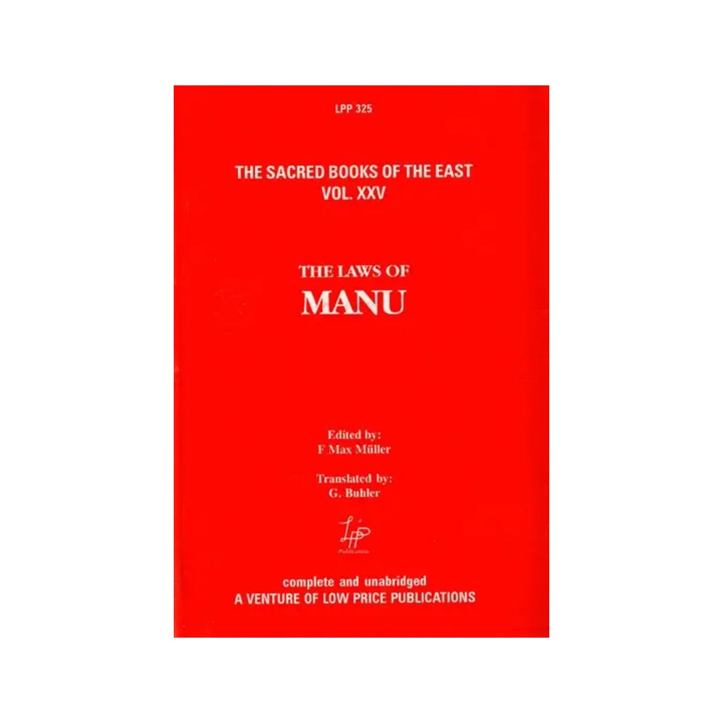 The Laws Of Manu - Totally Indian