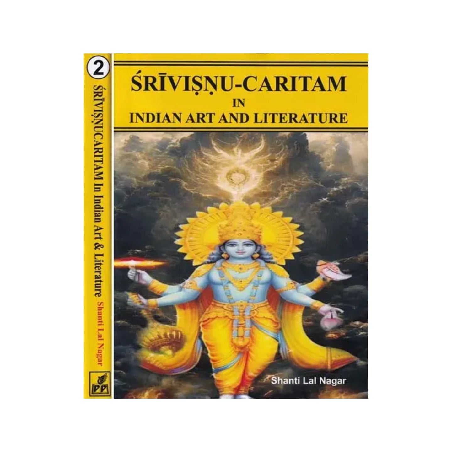 Srivisnu-caritam In Indian Art And Literature (Set Of 2 Volumes) - Totally Indian