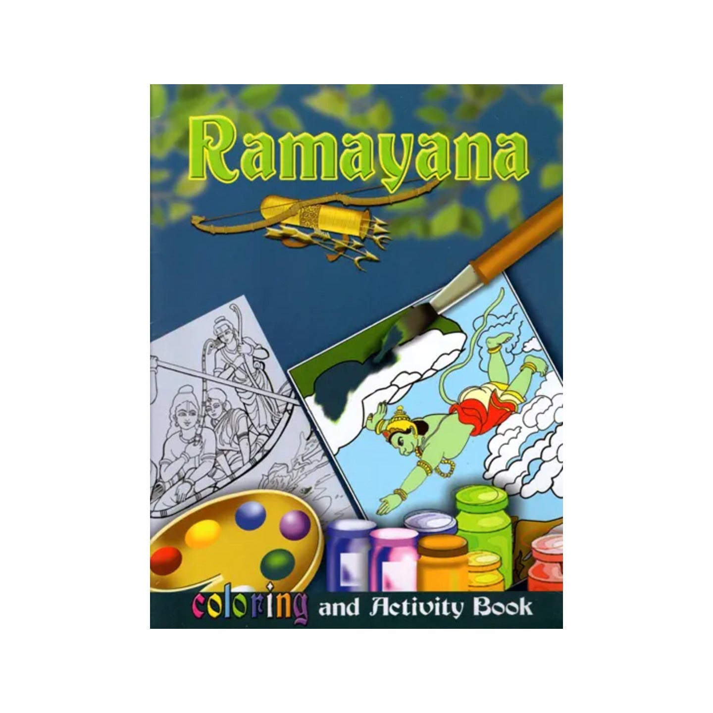 Ramayana Coloring And Activity Book - Totally Indian