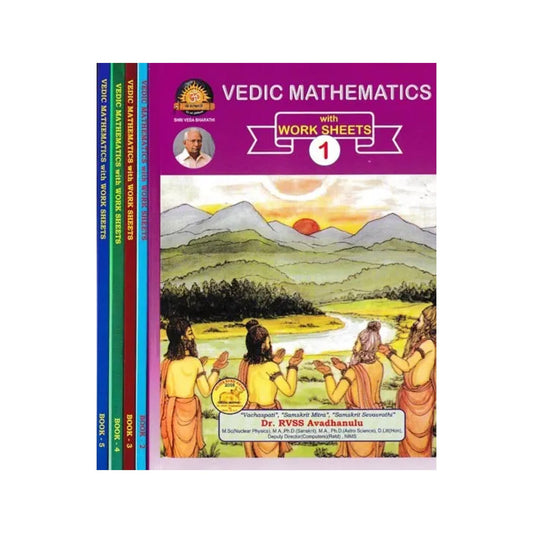 Vedic Mathematics With Work Sheets (Set Of 5 Volumes) - Totally Indian