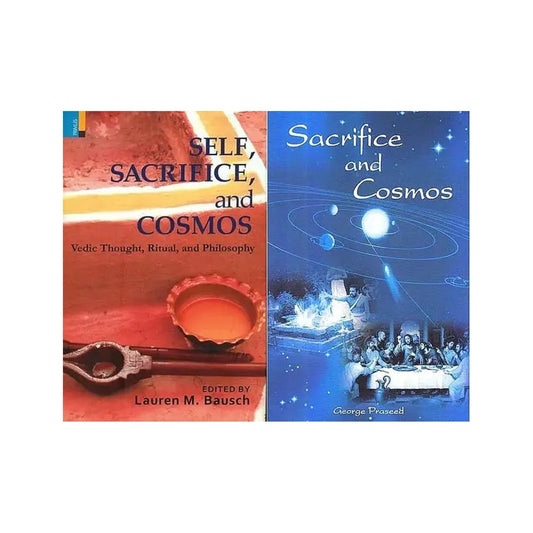 Vedic Sacrifice And The Cosmos (Set Of 2 Books) - Totally Indian