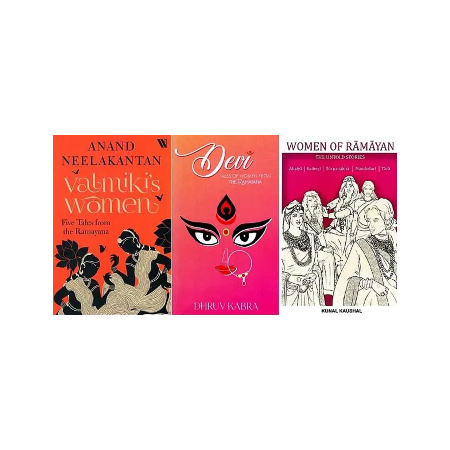 Women In The Ramayana (Set Of 3 Books) - Totally Indian