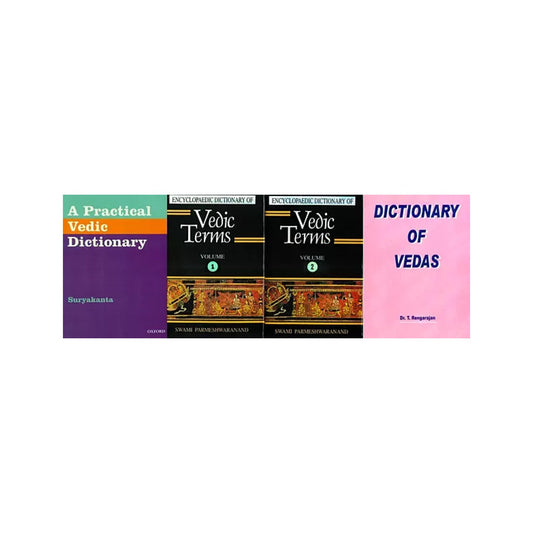 Dictionaries Of The Vedas (Set Of 3 Books) - Totally Indian