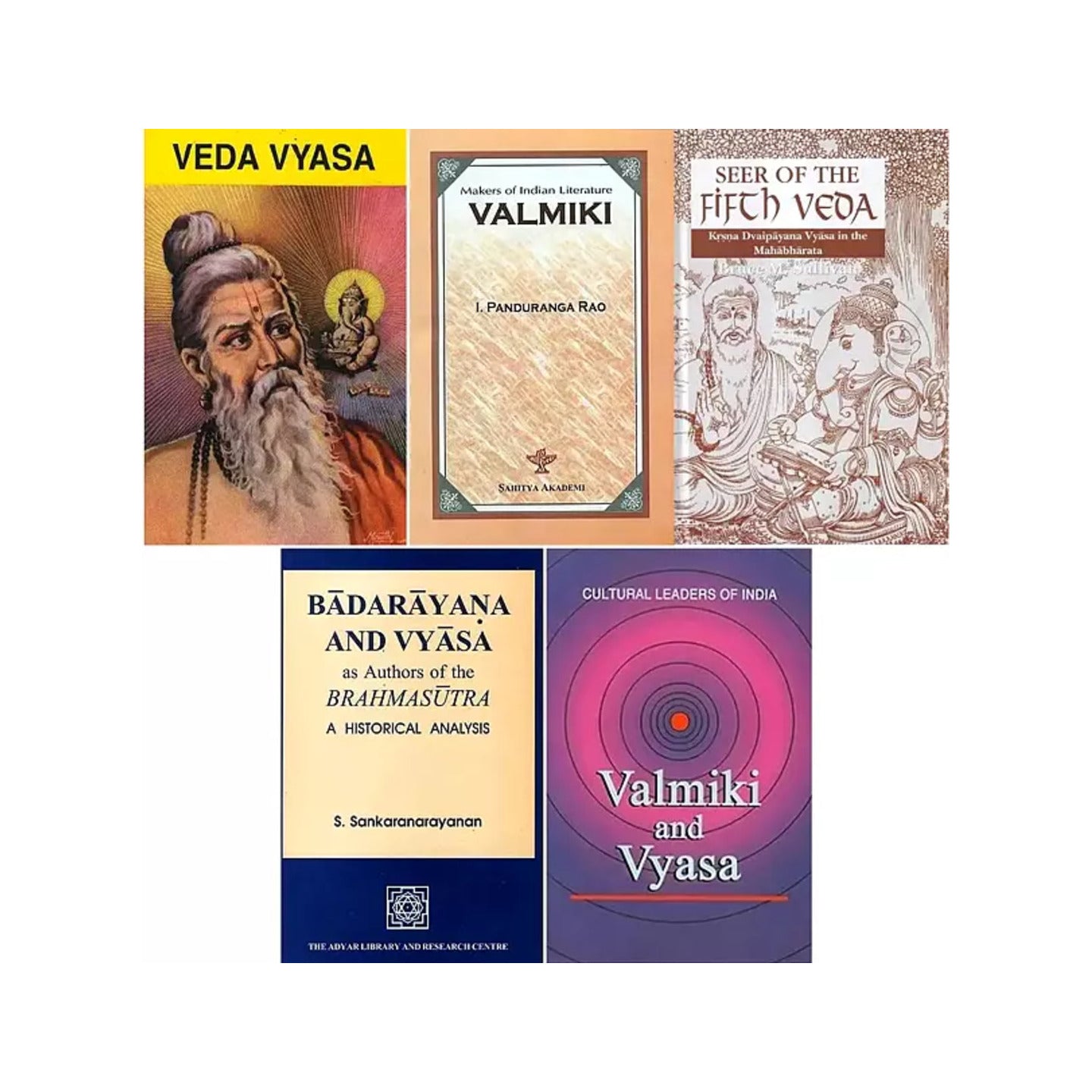 Sage Vyasa And Valmiki: Collection Of Biographies (Set Of 5 Books) - Totally Indian