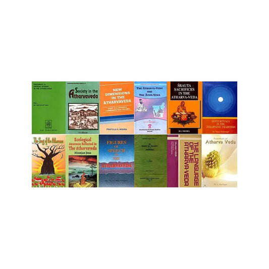 Studies In The Atharvaveda (Set Of 12 Books) - Totally Indian