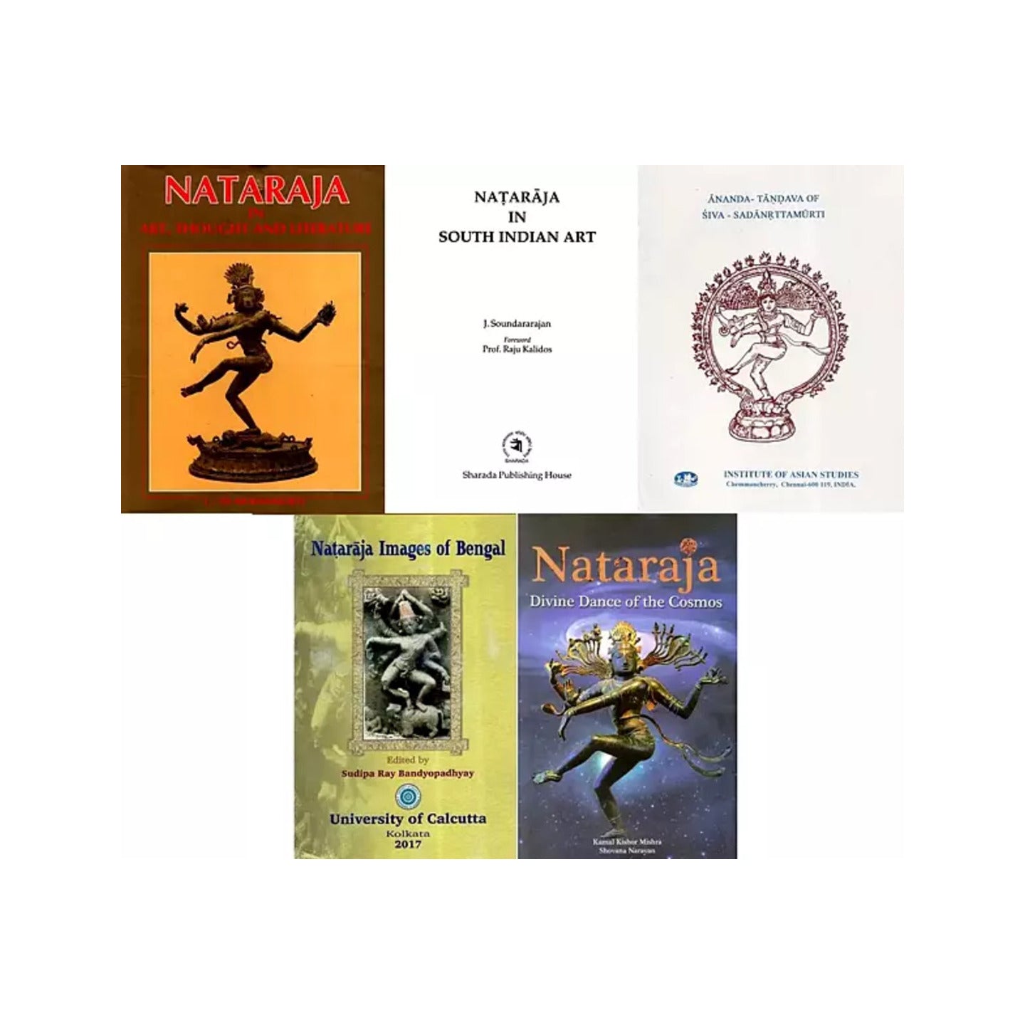 Books On Nataraja (Set Of 5 Books) - Totally Indian