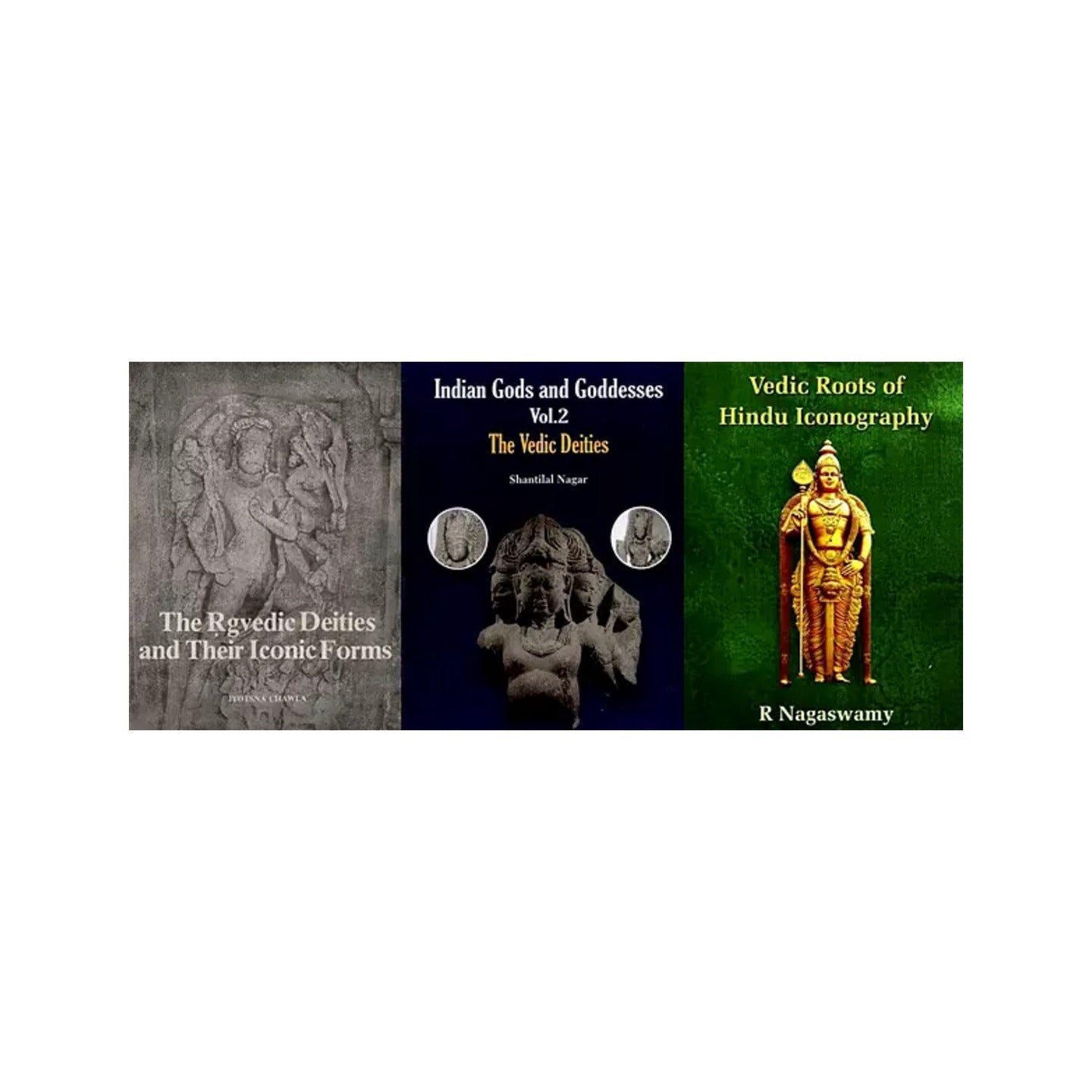 Iconography Of Vedic Gods (Set Of 3 Books) - Totally Indian