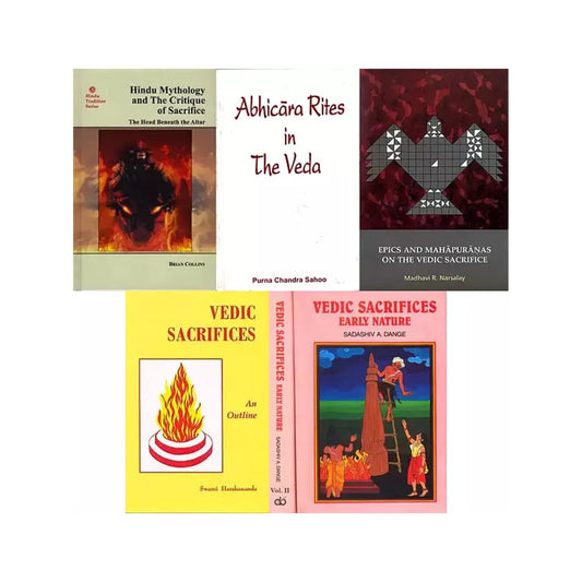 The Nature Of Vedic Sacrifice (Set Of 6 Books) - Totally Indian