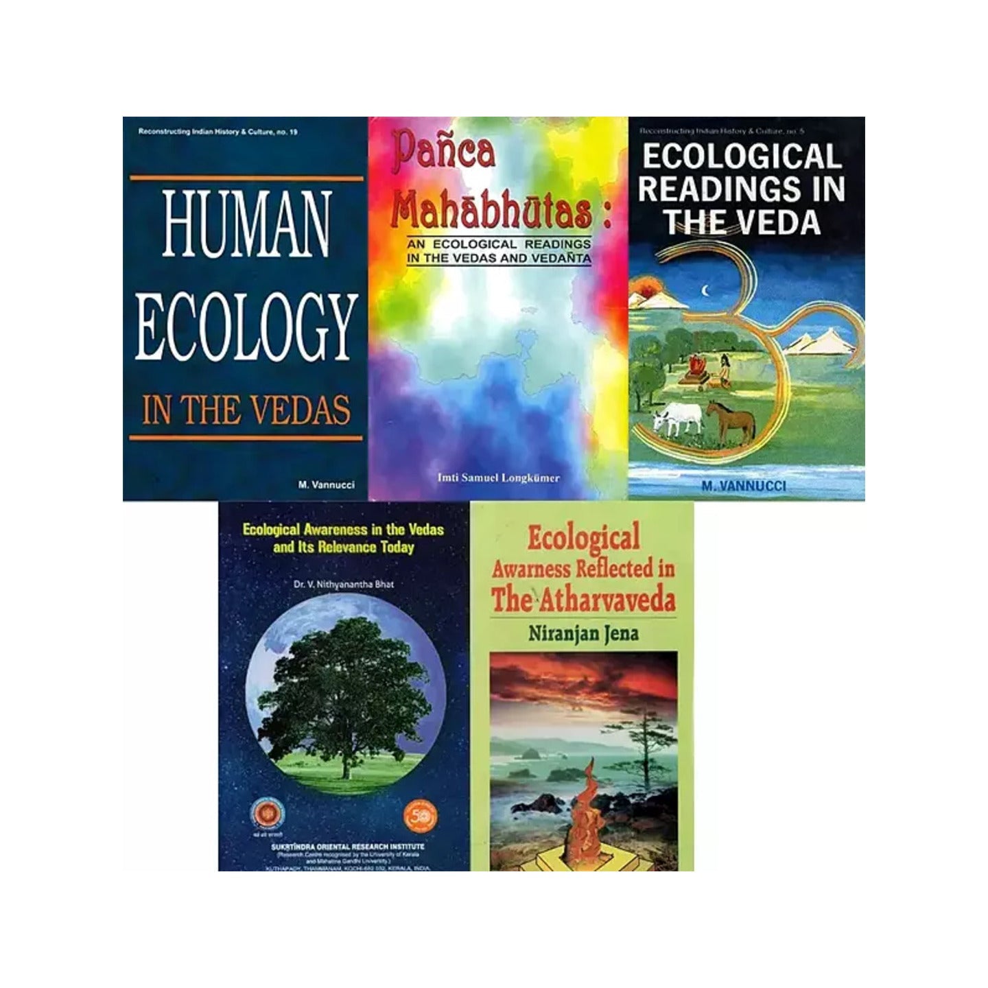 Ecological Studies In The Vedas (Set Of 5 Books) - Totally Indian