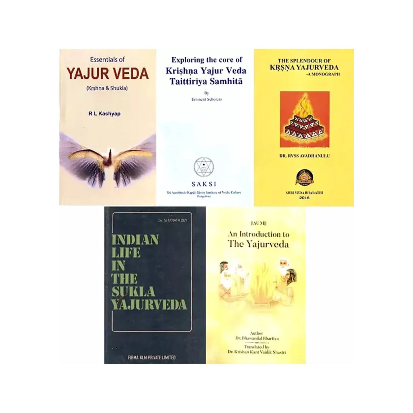 Exploring The Yajurveda (Set Of 5 Books) - Totally Indian