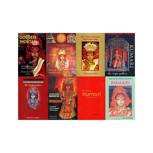 Kumari, The Virgin Goddess Of Kathmandu (Nepal)- Set Of 8 Books - Totally Indian