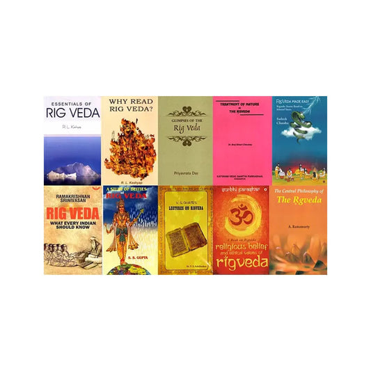 General Studies On The Rigveda (Set Of 10 Books) - Totally Indian