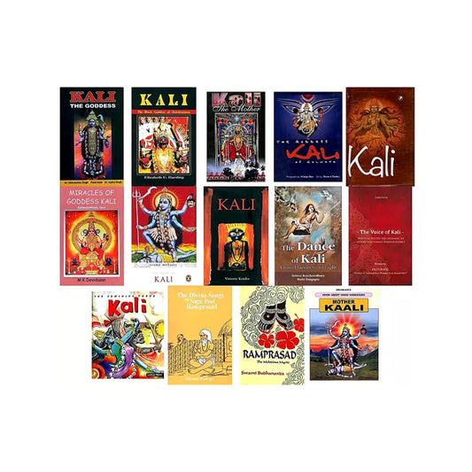 A Comprehensive Collection Of Books On Goddess Kali (Set Of 14 Books) - Totally Indian