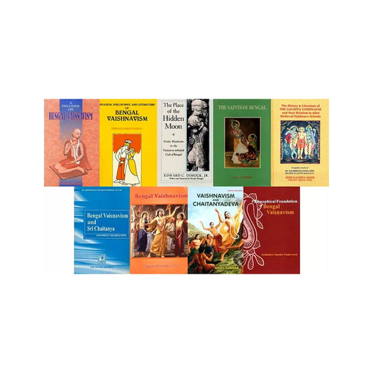 Aspects Of Bengal Vaisnavism (Set Of 9 Books) - Totally Indian