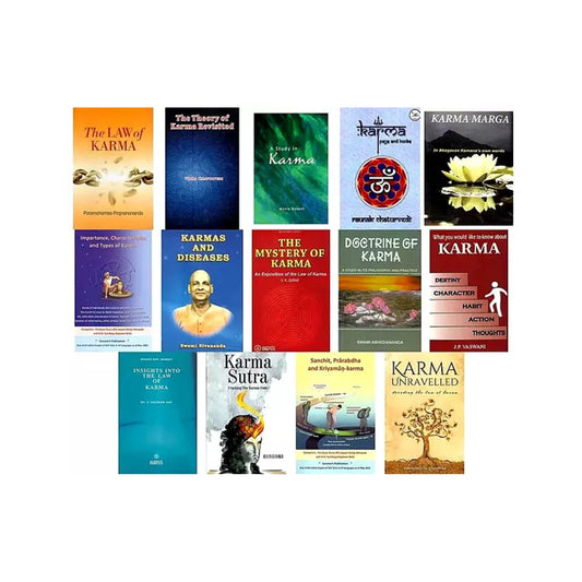 An Exhaustive Collection Of Books On Karma (Set Of 14 Books) - Totally Indian