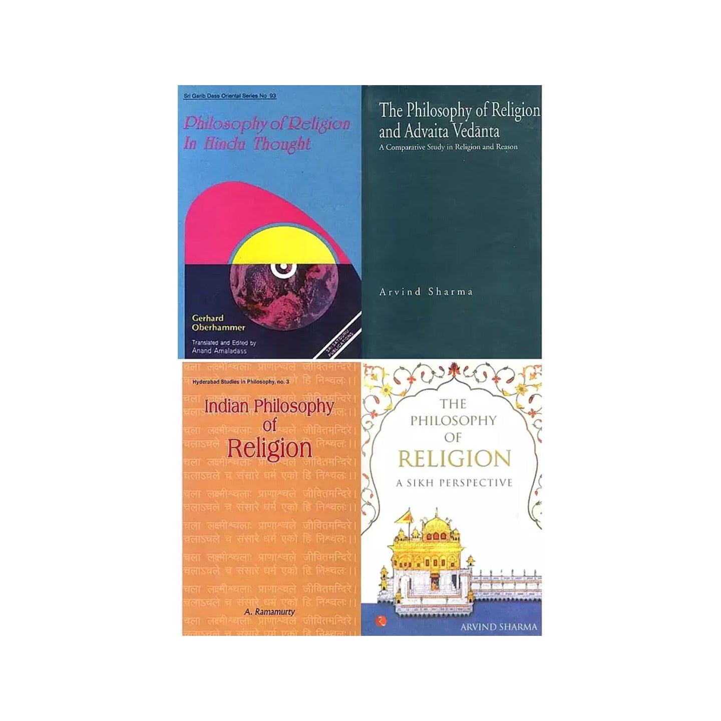 Indian Approaches To Philosophy Of Religion (Set Of 4 Books) - Totally Indian