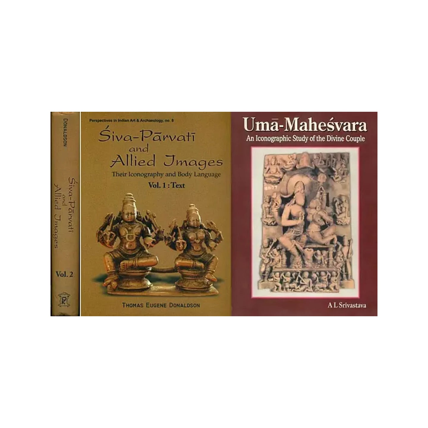 Shiva Parvati In Indian Art (Set Of 2 Titles) - Totally Indian